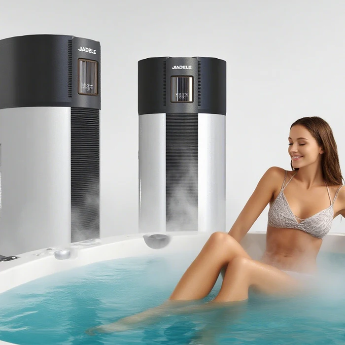 JIADELE Thermodynamics WIFI All in One Hot Water Heat Pump Water Heater Bomba De Calor Para Piscinas Pompa Di Calore Aria Acqua