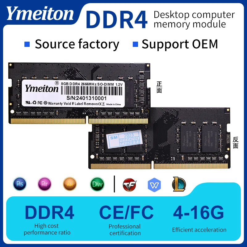 Ymeiton DDR4 Memory for Laptops - Upgrade & Enhance