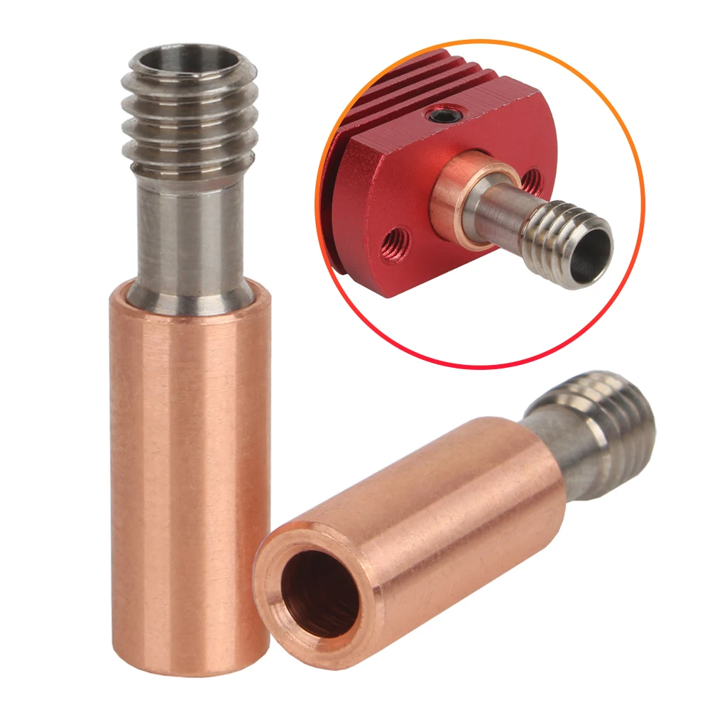5Pcs High Temperature Titanium Alloy TC4 All Metal Hotend MK8