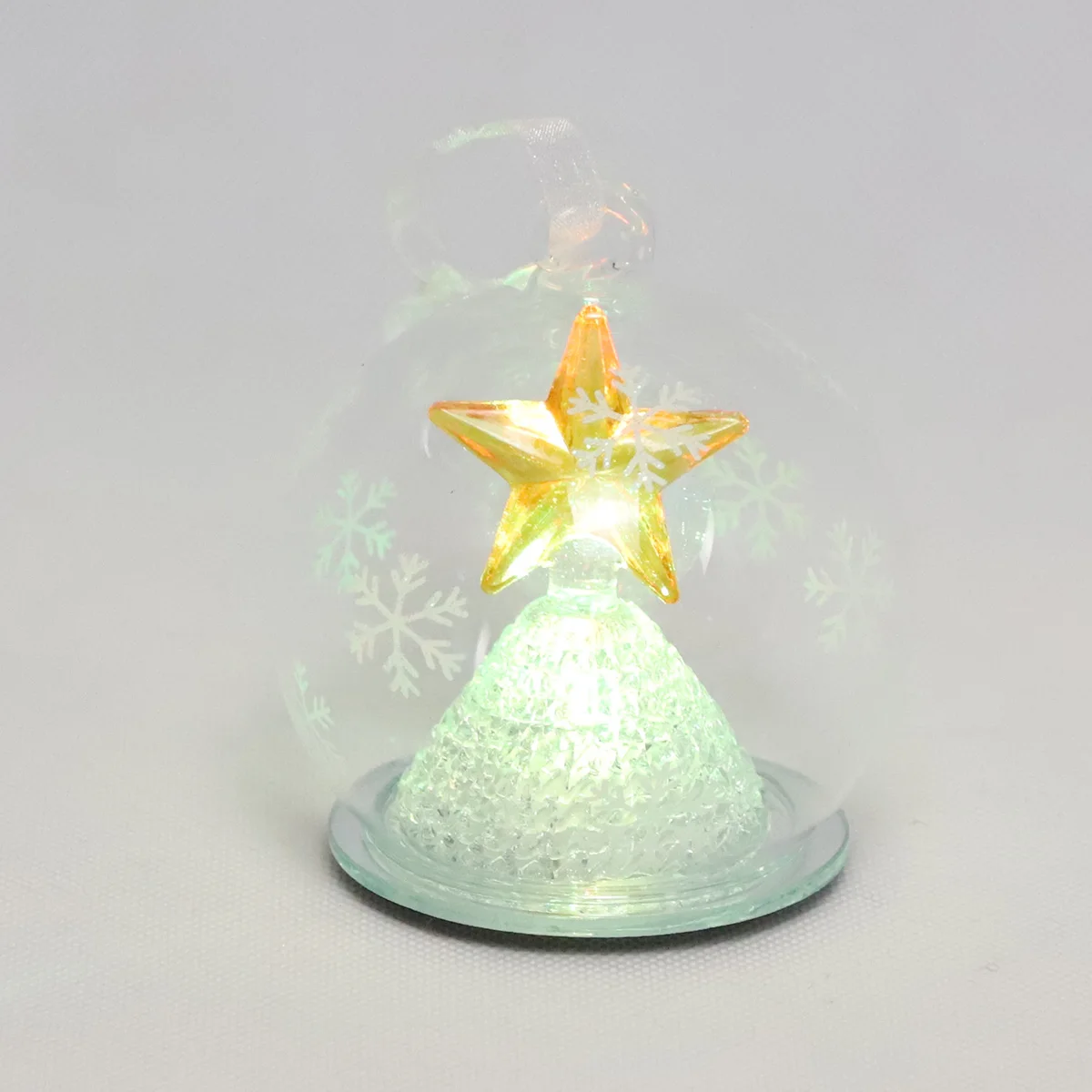 sublimation hanging glass ball christmas ornaments hanging glass christmas ball for decoration candle holder