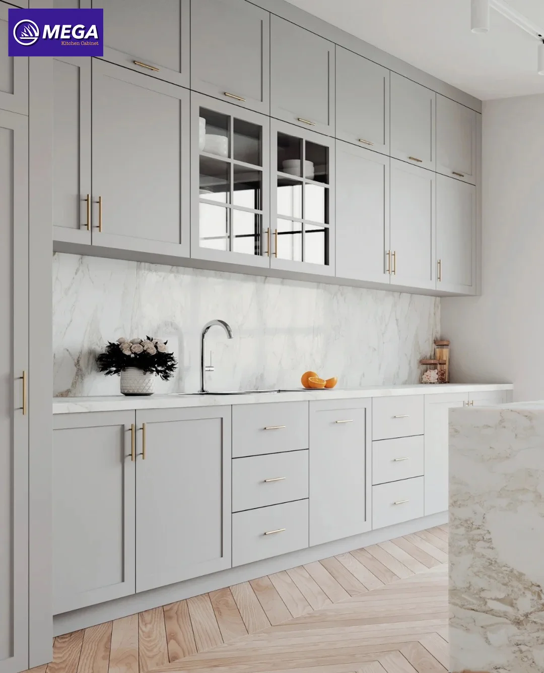 High Quality Solid Wood Kitchen Cabinet Design Custom-made Cabinets ...