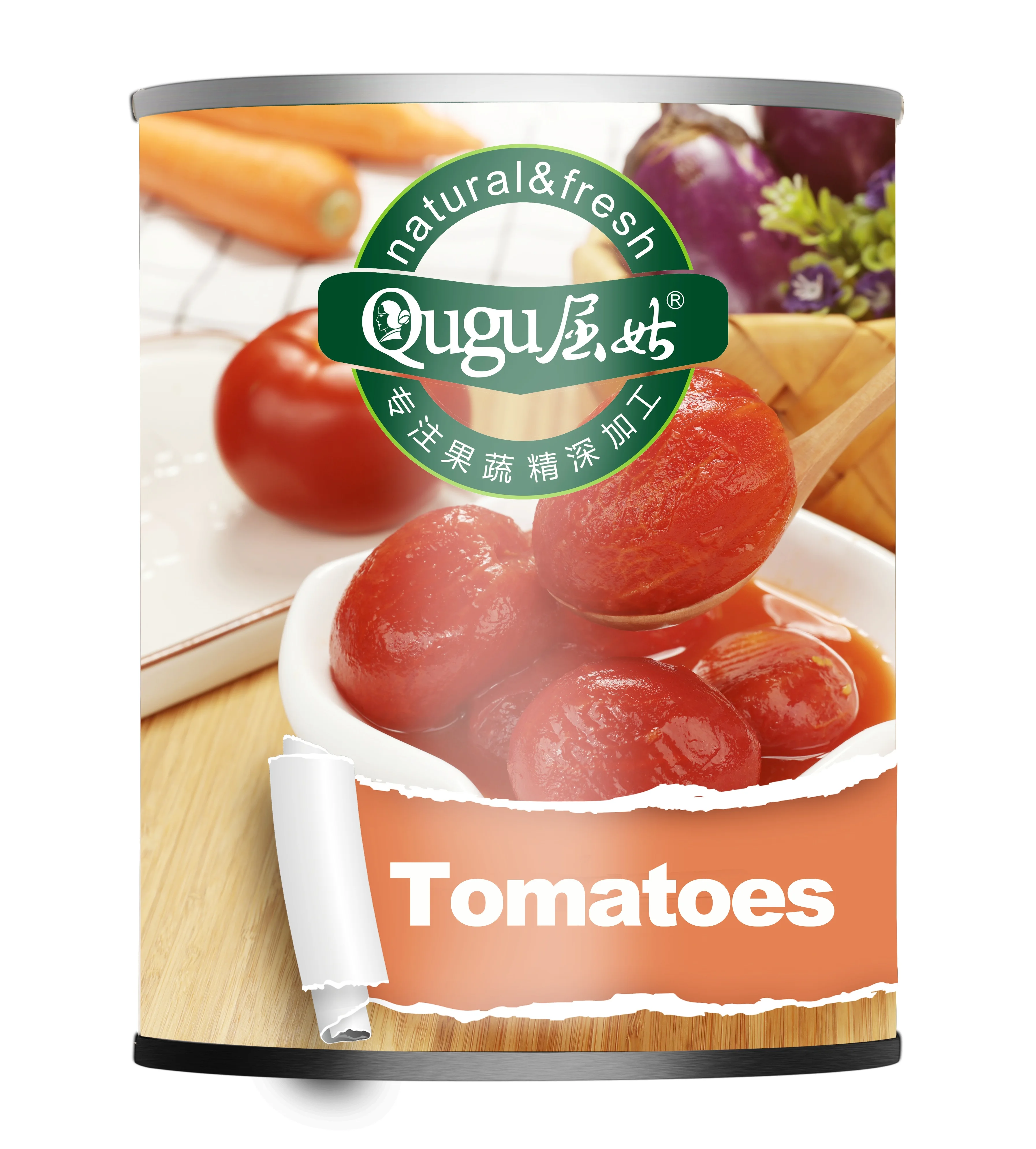 400g canned whole peeled tomato