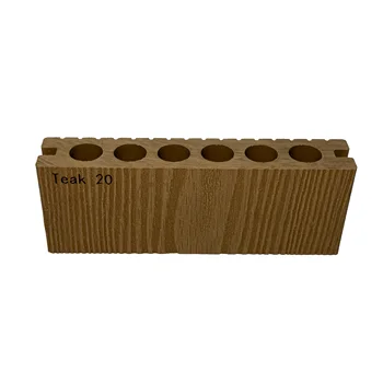 Flamingo  China Factory High Quality Outdoor WPC Decking Board Profiles  with Various Color (22.5-30mm)