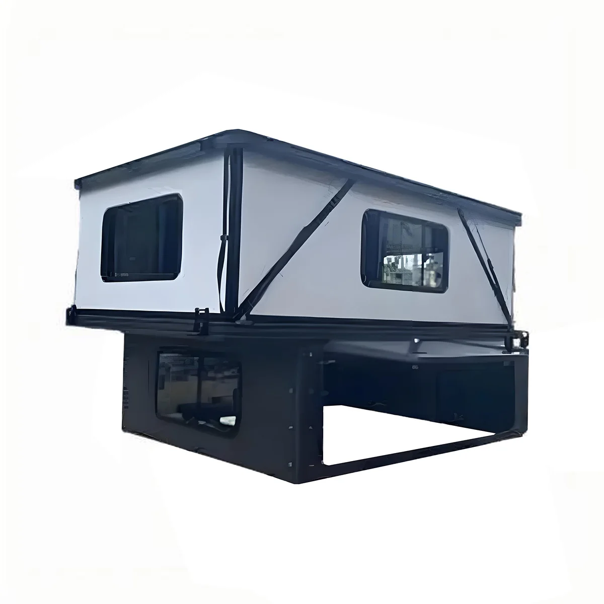 Pickup Truck Off-Road Hard Shell Roof Top Tent for Camping 2-Person ...
