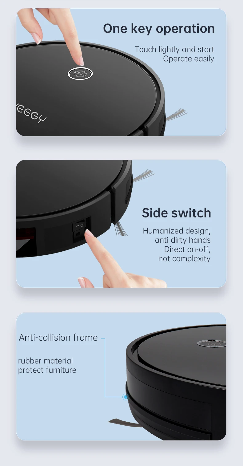 Factory Price Home Floor Dust Clean Sweeper Robot Vacuum Intelligent