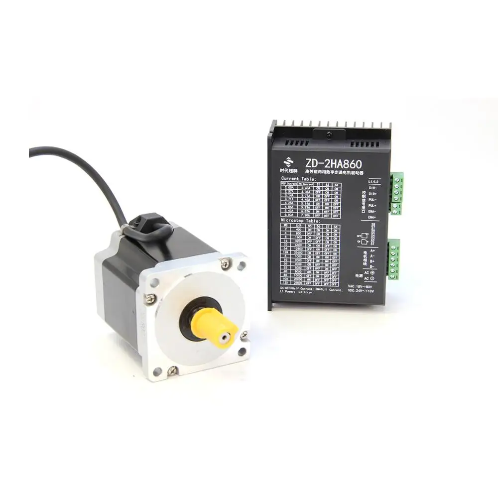 Nema 34 1,8 нм градусов шаговый двигатель и драйвер cnc kit Motor в наличии