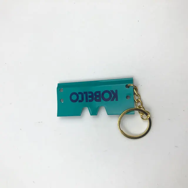 For Excavator Key Ring Excavator Bucket Key Chain for Carter Kubota komatsu Hitachi Kobelco