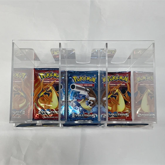 Acrylic Booster Pack Dispenser - Display TCG Packs