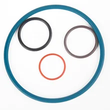 AS568 Standard Factory Price Small Oil Resistant AFLAS O Ring Seal for Hydraulic Pneumatic Applications Silicone Material -60