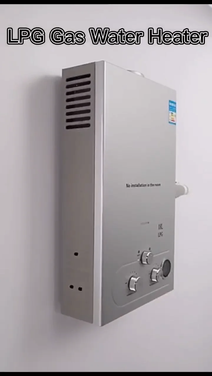 Portable Geyser Gas Outdoor Camper Bath Shower 12 Volts Rv Camping Hot