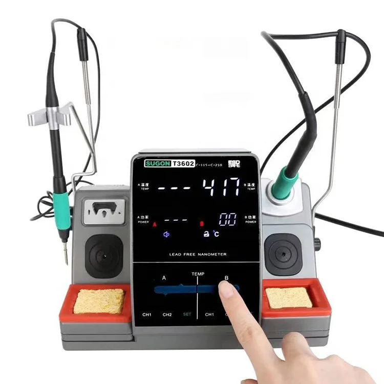 Паяльная станция SUGON T3602 мастер уровня работает как с наконечниками C115 так и C210 скоро в продаже