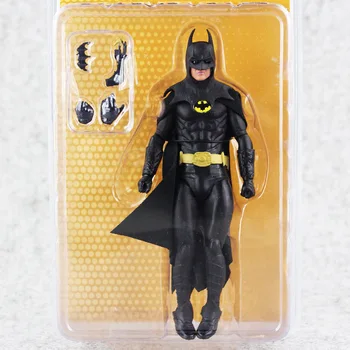 NECA 25th Anniversary 1989 Bat man Michael Keaton 6-inch Action Figure Toys