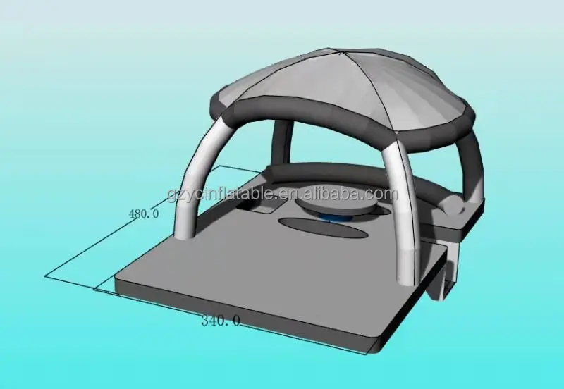 YC Inflatable Floating Pontoon Dock Water Platform SUP Inflatable Dock Floating for Camping