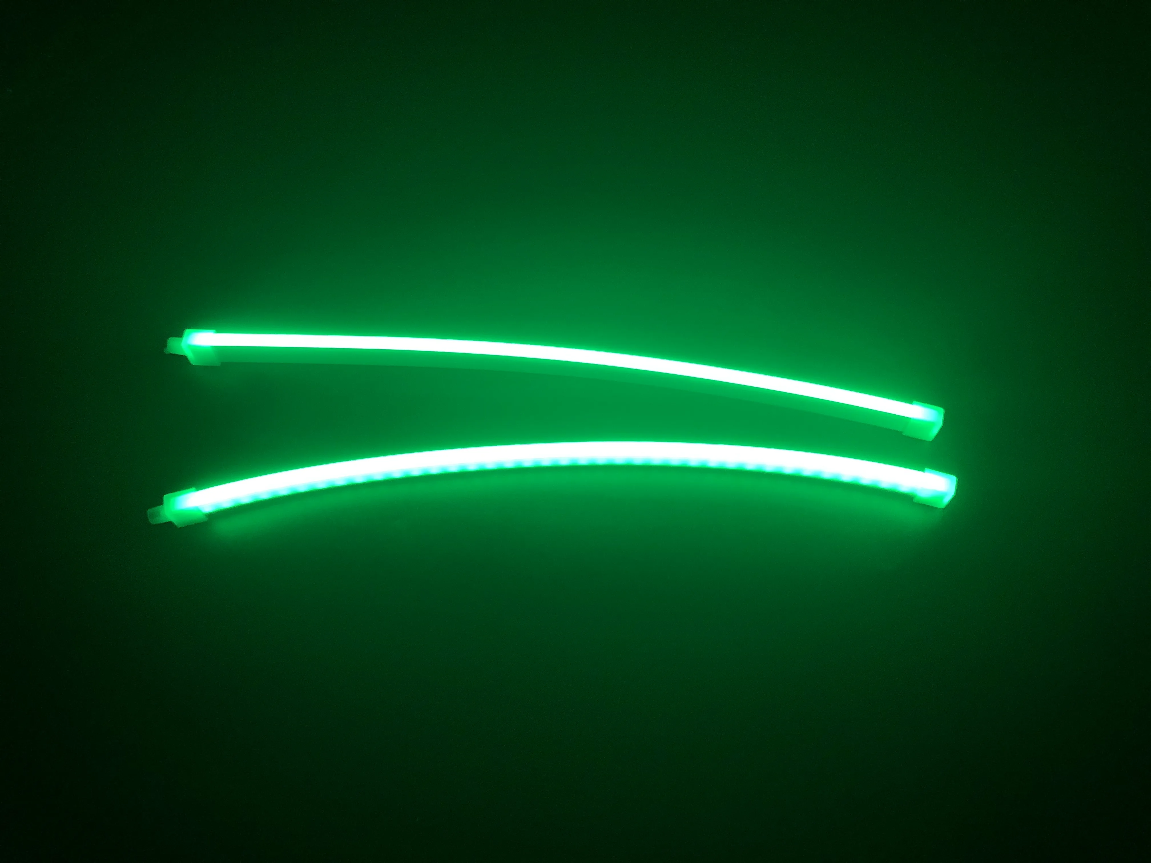 New Sequential RGB LED Headlight Strip Lights Flexible DRL Strip Lighting with RGBW Flow Series Tubes