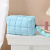 Octagon bag blue