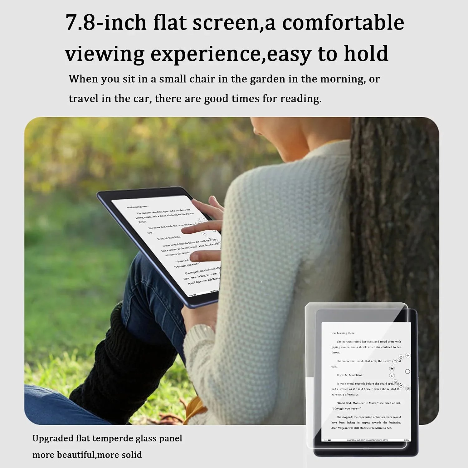 Wholesale 8inch Ebook Oem Android11 Reader Quad Core Wifi 3g+32g