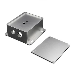 CNC Machining Router for Power Inverter Communication Equipment Metal Profile Assembly Box Aluminum Alloy Controller Housing