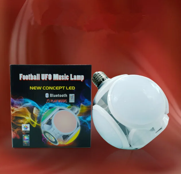 football ufo music lamp