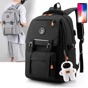 Custom Logo Student Bag Waterproof Sac A Dos Casual Large Capacity School Bags For Teenagers