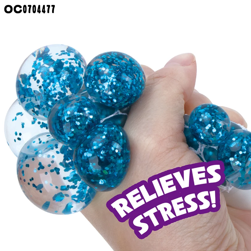 Soft снятие стресса Непоседа мягкими squeeze бальное платье с сеткой; Игрушки для детей и