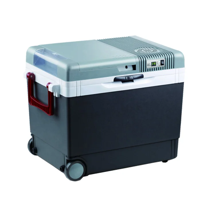 Переносной мини-холодильник для автомобиля объем 33 л 12 В постоянного тока