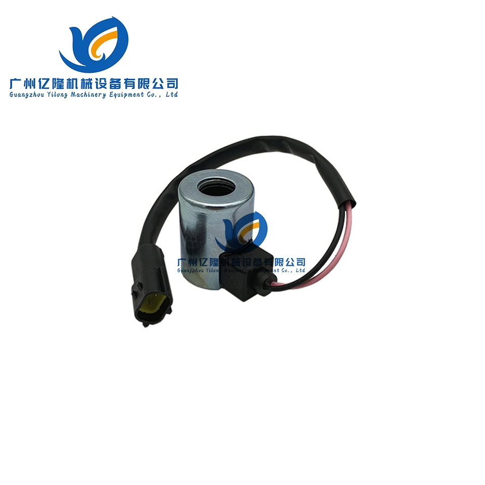 Excavator Spare Parts Pilot Safety Lock Solenoid Valve Coil 151 155 161 165-3
