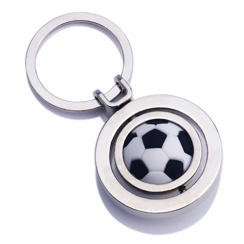 2021 Hot Football Team Logo Metal Alloy Keyrings Metal Keychain Keyfob New Gift