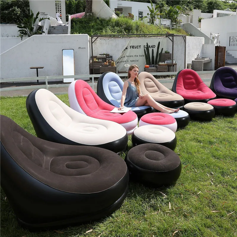 Inflatable Lounger Air Chair For Home SMB ENTERPRISES Inflatable