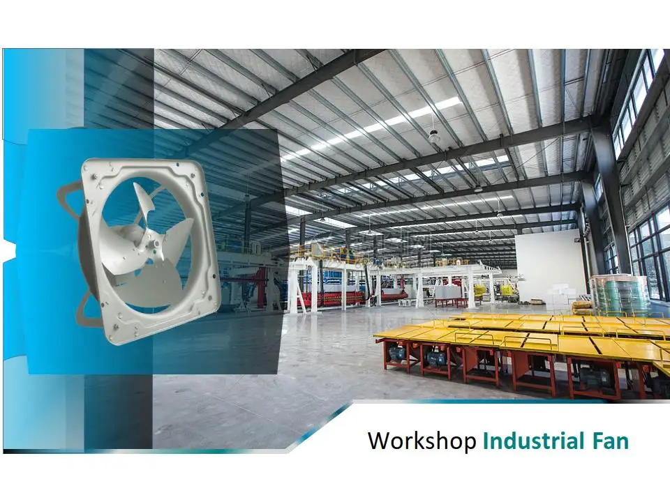 FA50B Model 20inch Powerful KDK Style Heavy Duty Metal Industrial Exhaust Fan