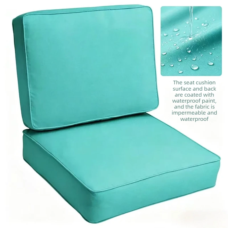 Customized Wholesale Outdoor Garden  Waterproof  Durable High Quality Sofa Seat Cushion Cover Customization