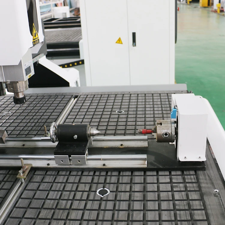 Factory Direct Selling 1325 4 Axis 3d Cnc Wood Carving Machine Working Cnc Router America Canada Mexico