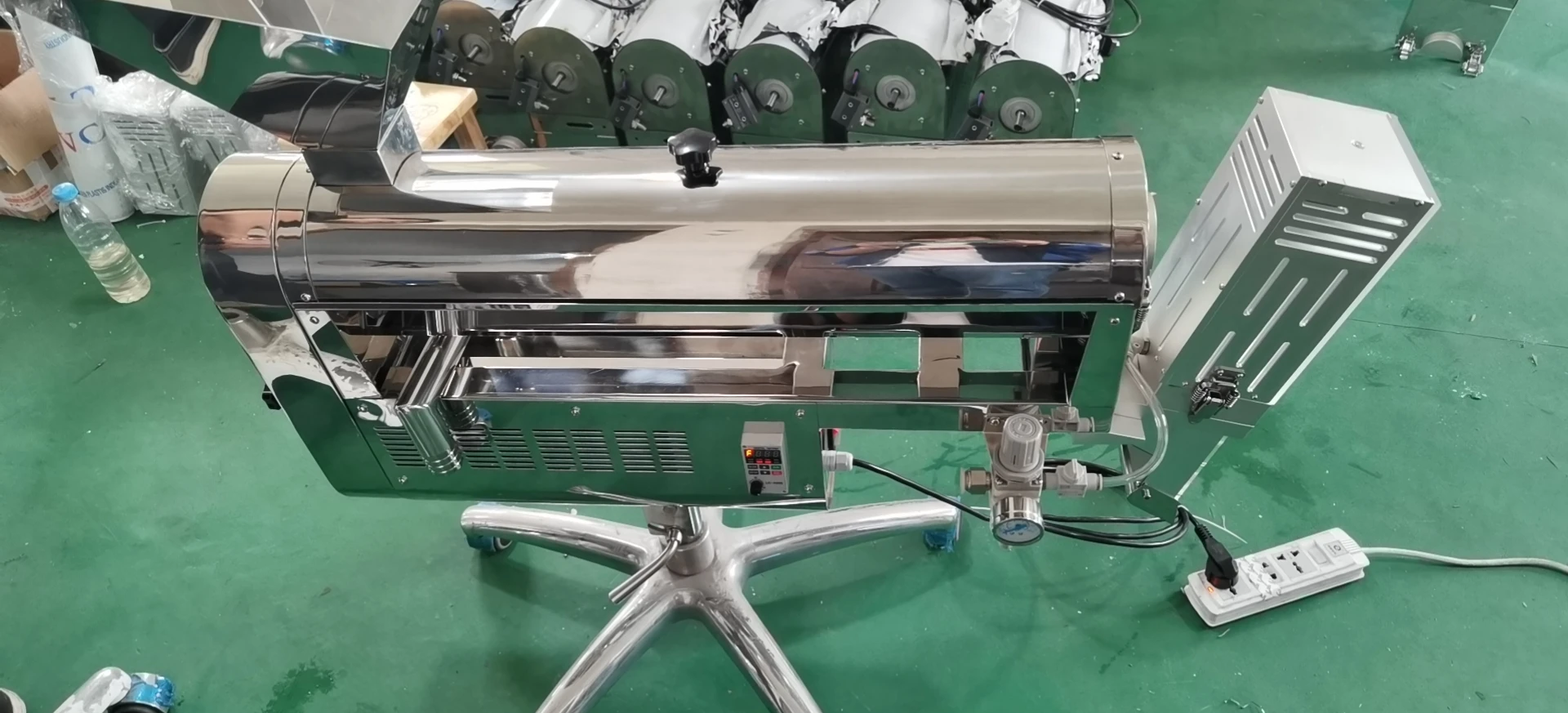 Horizontal Capsule Polishing Machine Tablet Polisher and Sorter JFP-110A Model