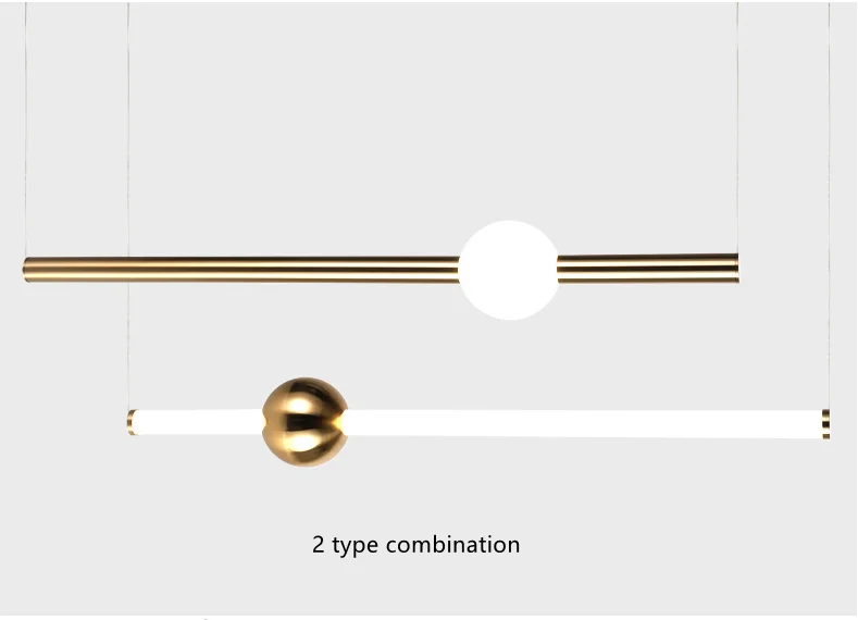 Popular linear pendant chandelier designer creative nordic simple hanging linear modern chandelier led