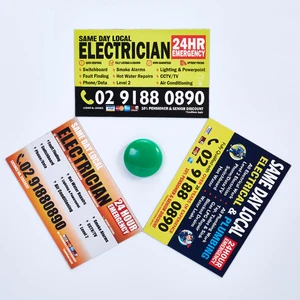 High Quality Personalized Business Card Fridge Magnets Custom Printed Promotional Gifts Popular New Customized Medium Bohemian