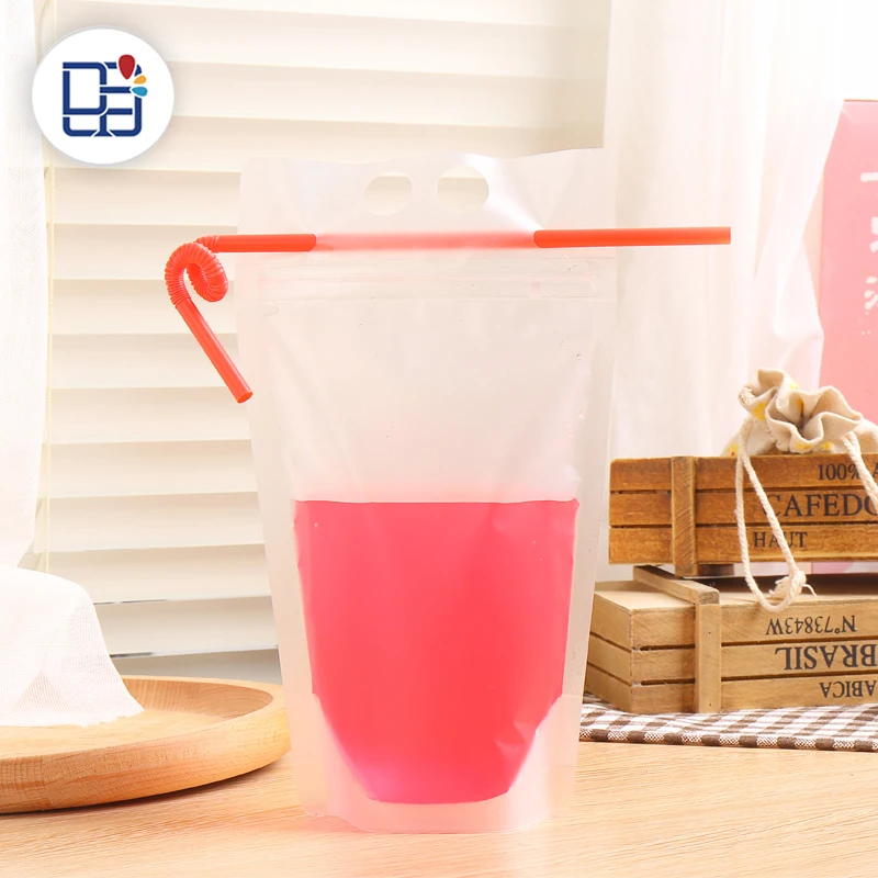 Wholesale Reusable Stand Up Plastic Drink Pouches For Freezing Juice No  Leakage, Disposable Smoothie Reusable Bags SN4528 From Szyang, $323.92