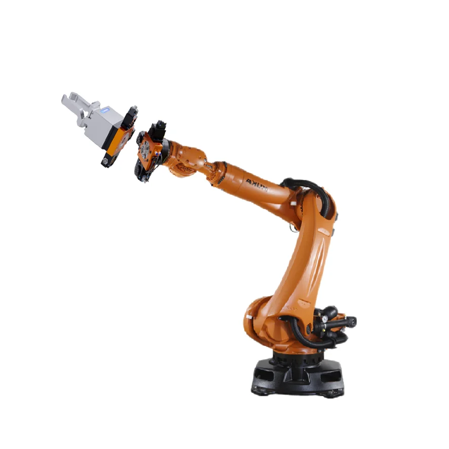 KUKA Axis Robot Arm KR 210 R 2700 EXTRA With Quick Changers and Two  Finger Schunk Gripper for Palletizing Packing Handling