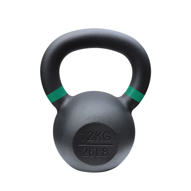 Competitive Miniature Kettlebell Set for Workout Strength Training Black Painted Cast Iron Spray Kettlebell