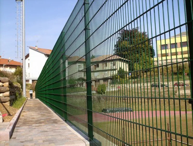 Home Security System Double Wire Rod Mesh Fence Electric Twin Wires Mesh Fencing for Industrial