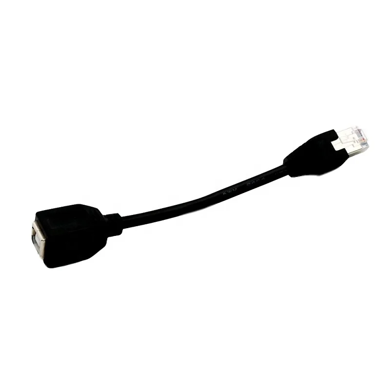 Wholesale RJ45 Ethernet LAN Network Male to USB B Female RJ45 Printer Adapter Cable Cord From m.alibaba.com