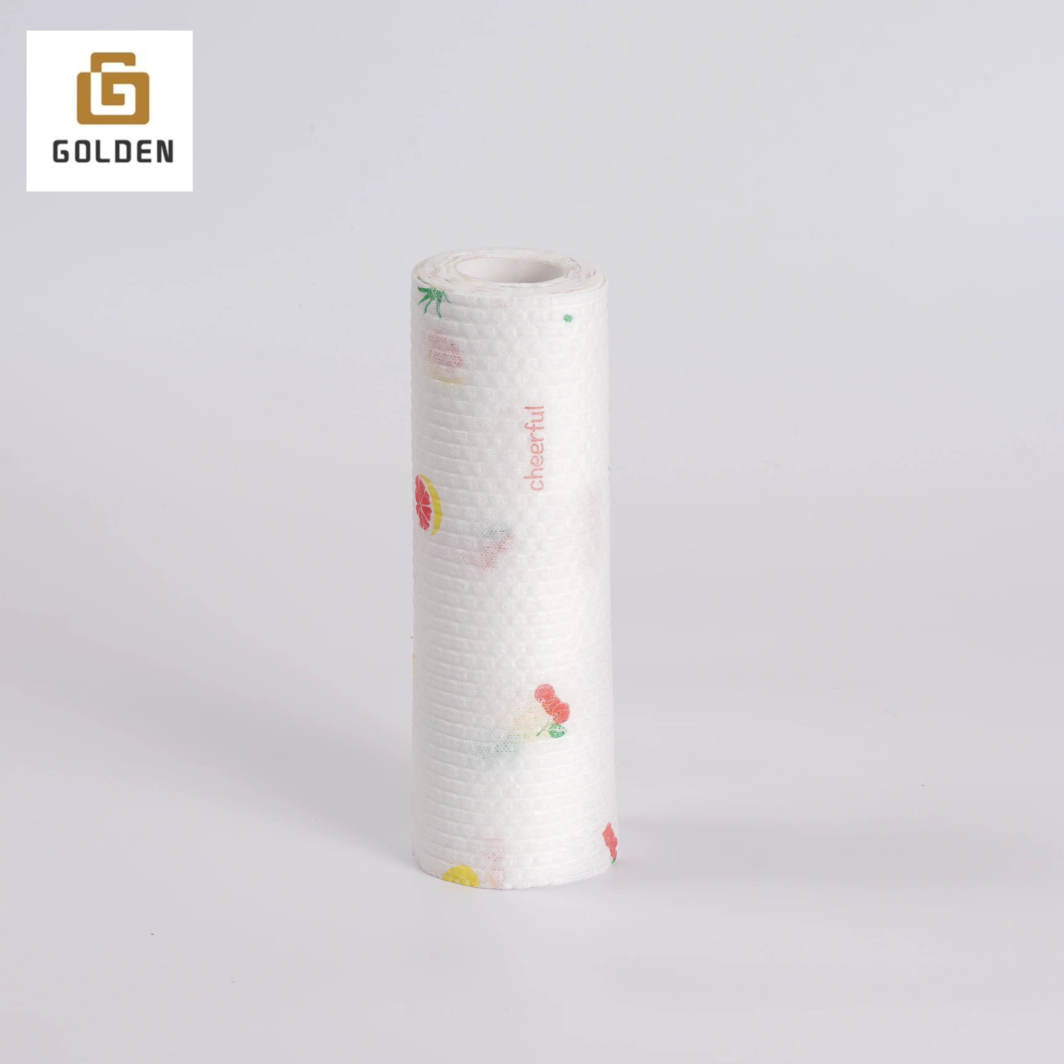 80% Polyester / 20% Viscose Spunlace Non-woven Spunlace Non Woven Fabric