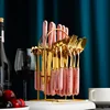 Juego de cerámica de 24 piezas - Rosa