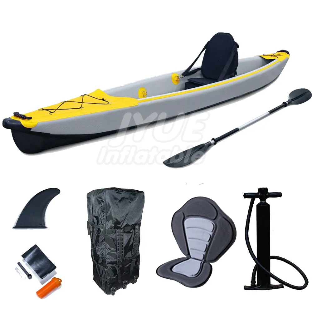 X100 INFLATABLE HIGH-PRESSURE DROPSTITCH FLOOR 2-PERSON TOURING KAYAK