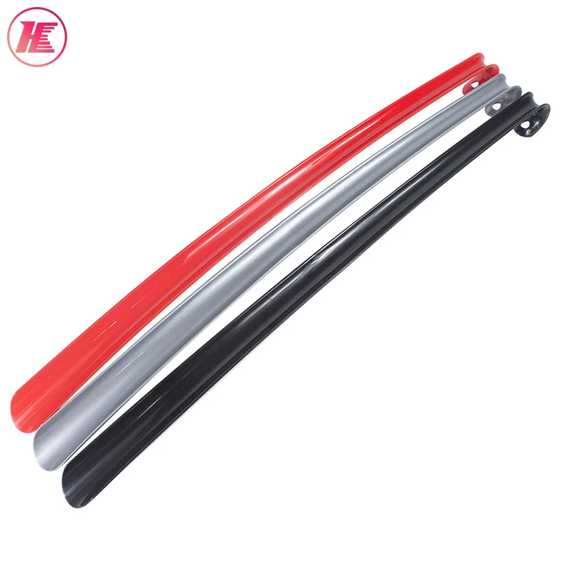 Оптовая Продажа с фабрики изготовленный на заказ логотип лидер продаж высокое качество рожок для обуви длинным ручкой пластиковый