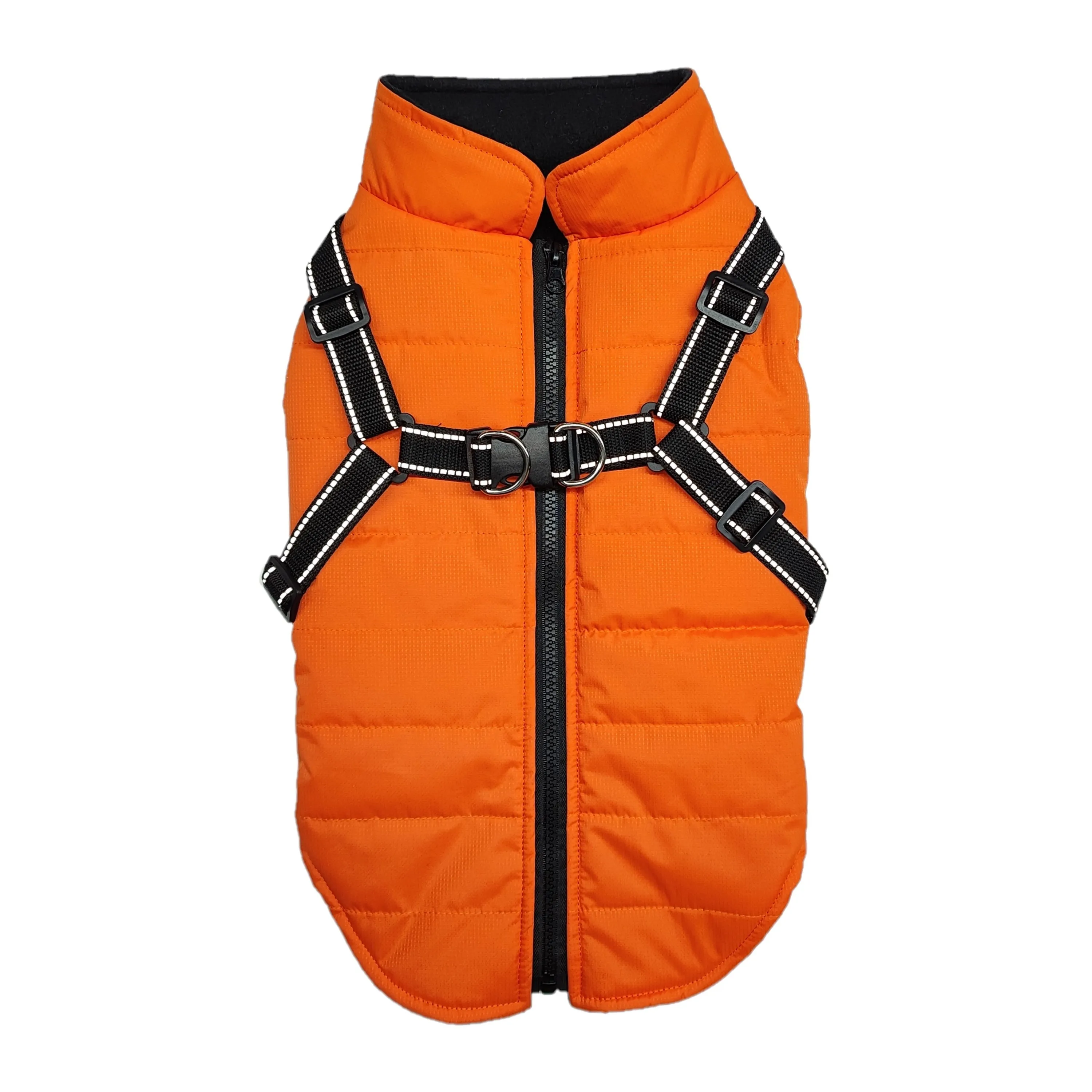 Bokhouse Pet Custom Clothes Winter Waterproof Reflective Zipper Dog