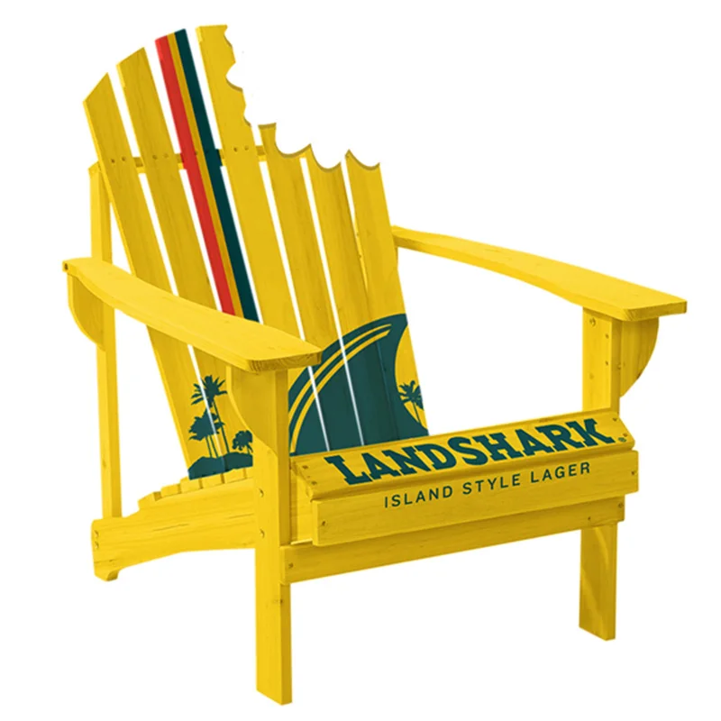 landshark solid wood adirondack chair