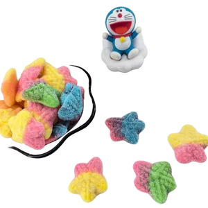 5g Fruit Flavored Liquid QQ Candy Five-Pointed Star Shaped Starfish Gummies Five-Pointed Star Shaped Five-Gram Liquid Candy