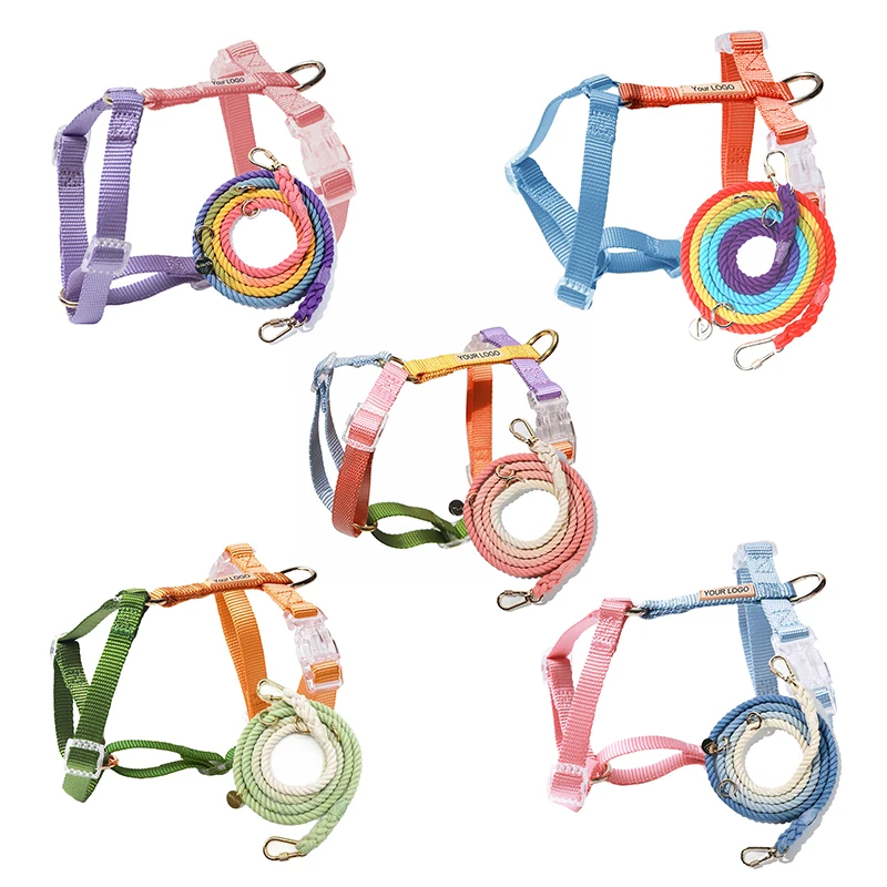 Gacent Hot Sale Big Dog Harness Pet Reflective Oxford Vest Soft Mesh