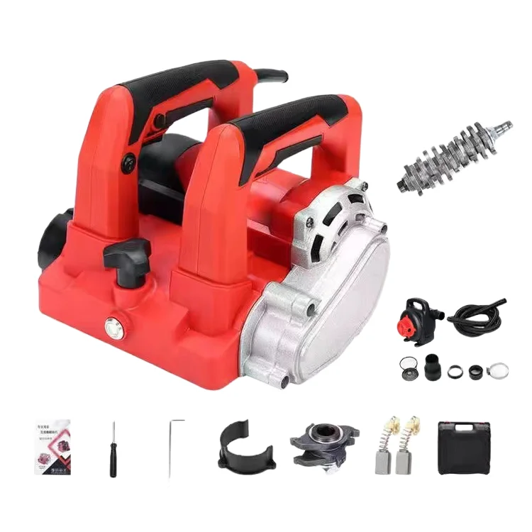 The New Design Is Used for Concrete Dust-free Peeling, 220V Grade No Dead Angle Refurbishment Electric Wall Planer Sander