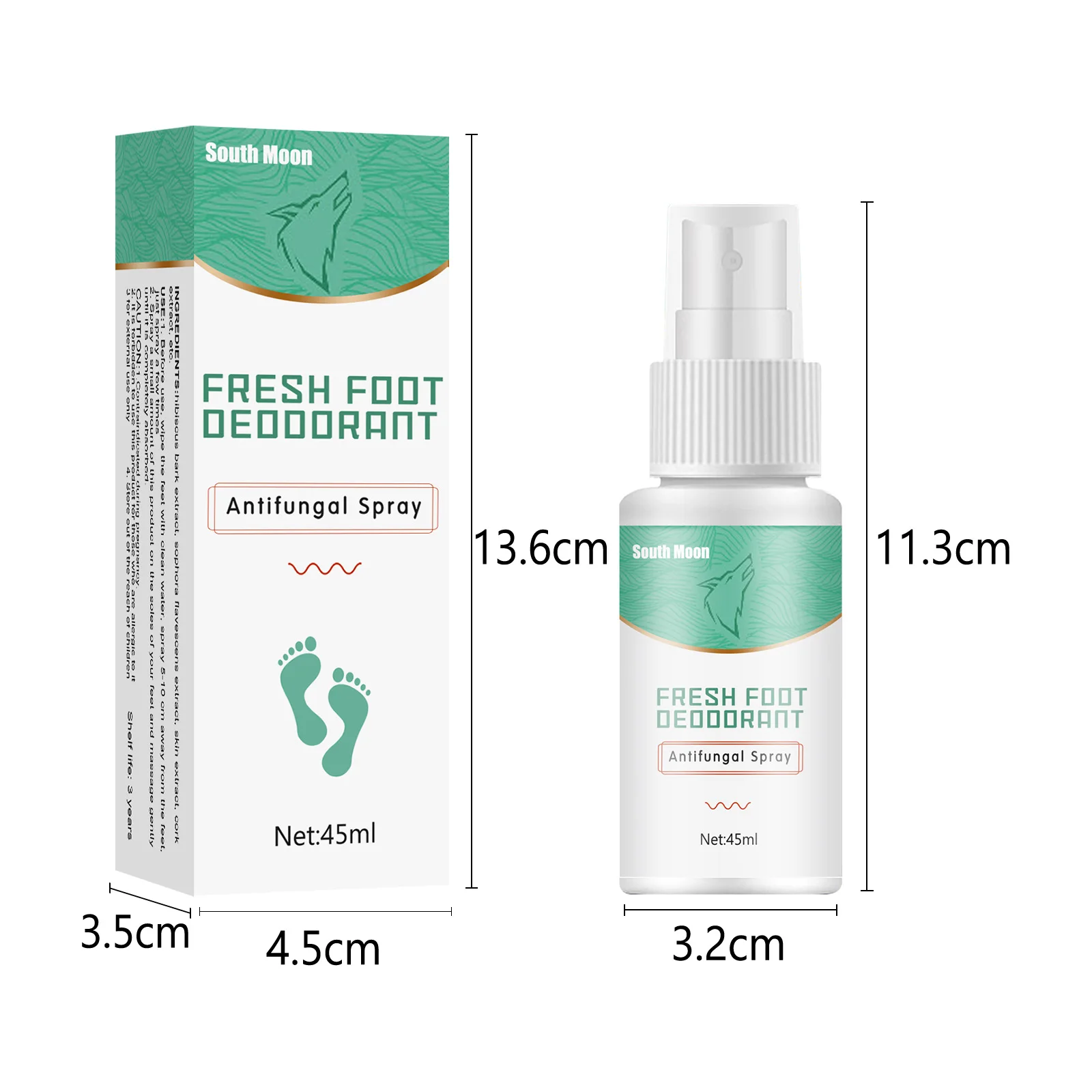2022 New Foot Spray Athletes Foot Relieve Burning Feet,Scaling