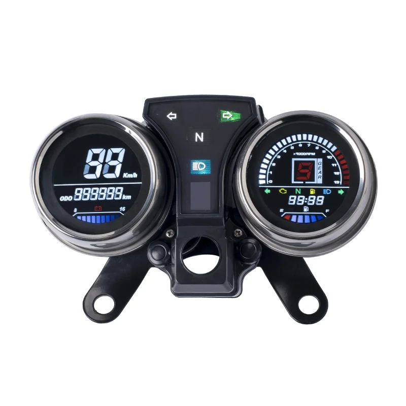 ホンダCD125T：メーターを多機能デジタルメーターACEWELL6000